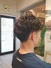 【メンズ限定】カット+ポイントパーマ