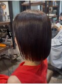 【お客様スナップ】スリークボブ・/髪質改善/縮毛矯正