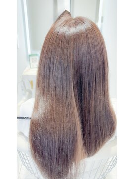 ジュエル(JEWEL) 上品グレージュ　新松戸　髪質改善　TOKIO 美容室　新松戸美容室