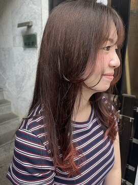 ブルーム ヘア デザイン(bloom hair design) エンドカラー