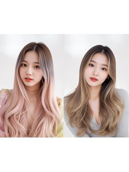 本日空きあり◎[ブリーチカラーメニュー￥13200～]皆の推しカラーがプチプラで♪毎月通える♪[北千住]