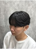 シースルーマッシュ/ニュアンスパーマ/曲がる縮毛矯正/韓国風