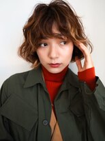 ソワ 四日市(soie)&nbsp;髪質改善×ボブパーマ×インナーカラー