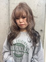ラニヘアサロン(lani hair salon)&nbsp;ベージュカラー/グラデーションカラー/デザイン/ブリーチ/ロング