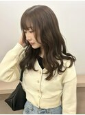 【 YUCCA 】大人可愛いブラウンベージュセミロングウェーブ