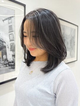 ガレリアエレガンテ 栄店(GALLARIA Elegante) ハイライト/地毛ハイライト/白髪ぼかし/ロングレイヤー