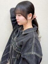 セルカ 新宿(CERCA) 小川/新宿、前髪カット、顔まわりカット/アイドル