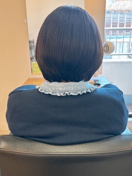 アミーベル クレール(AMI a BELLE Clair) 【210.カラー×髪質改善】縮毛矯正・白髪染め・ショートカット♪