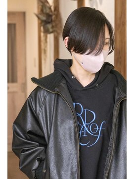 ルーシー ヘアデザインワークス(Lucy Hair Design Works) サロンワーク×ハンサムショート