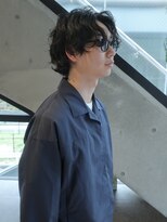 ダブ ムート(DaB MUUT)&nbsp;伸ばし途中におすすめメンズニュアンスパーマ