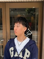 スウェル 押上店(Swell)&nbsp;アジアンマレットヘア[錦糸町/押上/フェード/メンズカット/眉毛]