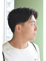 にもう 神戸三宮&nbsp;ニュアンスパーマ　センターパート　ビジネスマン
