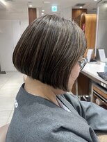 ピークアブー アヴェダ ギンザシックス(PEEK-A-BOO AVEDA GINZASIX) 【大人ハイライト】白髪ぼかし グレイヘア ◆