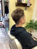 ヘアーデザインディープ hair design Deep&nbsp;かき上げパーマ