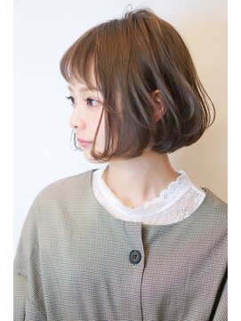 ザ リアン タチカワ(The Lien TACHIKAWA) 軽い束間の小顔魅せボブ
