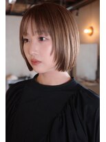 ホビー(HOBBY)&nbsp;bob layer / ブリーチ無しbrown beige