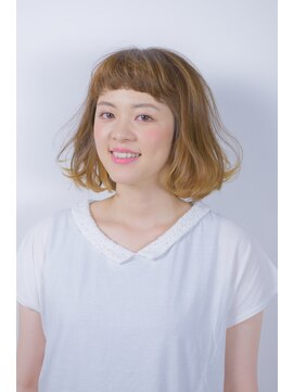美容室 ジュランス 花園本店(樹蘭子) ふんわりボブ