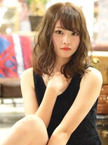 マリオ ヘアー デザイン(MARIO HAIR DESIGN)&nbsp;MARIO☆ヌードウェーブミディ