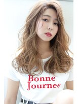 ブラン 梅田(Blanc)&nbsp;【Blanc/梅田】ニュアンスウェーブ＿抜け感ハイライト