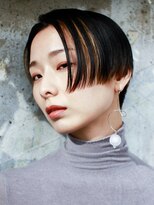 ホーン(horn)&nbsp;抜け感ハンサムショートとインナーカラー