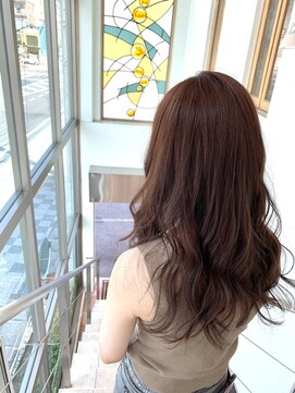 トップヘアー 中庄店(TOP HAIR fuapua) 透明感×レッドブラウン【りり】