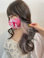 ナンプウ(Nanpu)&nbsp;イヤリングカラー / ペールピンク / 顔まわりレイヤー