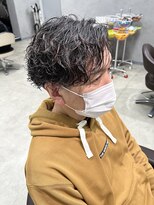 リット×ベリエ(Lit.×belier)&nbsp;ツーブロック/メンズマッシュ/波巻きスパイラルパーマ