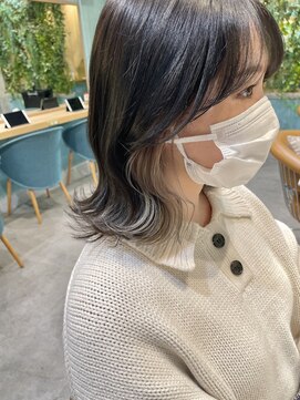 ロンドフルール 大宮東口(Lond fleur) Lond fleur 小泉　イヤリングカラー×くびれヘア
