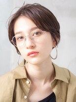 オースティン 調布アミックス(AUSTIN)&nbsp;大人かわいい前髪セシルカットココアブラウンフリンジウェーブ