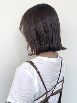 レフラム 獨協大学前店(le:fro:m) 切りっぱなしボブ　外ハネミディアム