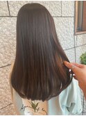大人可愛い/ショコラアッシュ/ヘルシースタイル/ふんわりカール