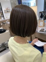 ガレリアエレガンテ 栄店(GALLARIA Elegante)&nbsp;丸みボブ　×   アッシュ