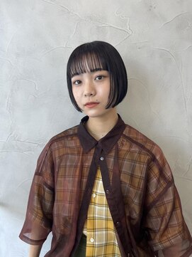 ワク(WAKU) hikari style No.58 切りっぱなしボブ