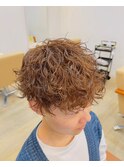 マッシュ プードルパーマ