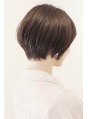【 I. 】30代からの襟足すっきり前下がりショートボブ 川口