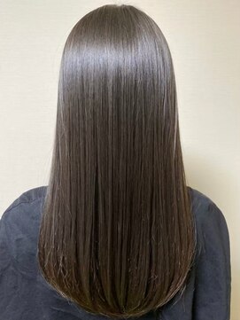 オースティン 流山おおたかの森(AUSTIN) 髪質改善/デザインカラー/レイヤーカット/オリーブベージュ