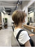 〆ウルフカット