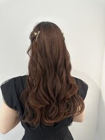 ミンクスオーバー(MINX OVER)&nbsp;【ヘアセット】ハーフツイン