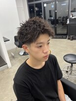 ラッドバイプティパ(rad...by petit-pas)&nbsp;スパイキーショート×ツイストスパイラル×フェード