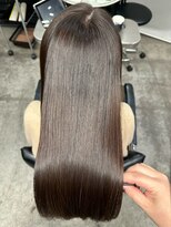 ジーナ 池袋(Zina)&nbsp;アッシュブラウン × 髪質改善トリートメント