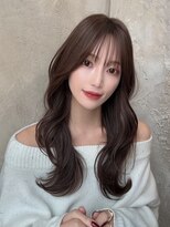 アフロート ルヴア(AFLOAT RUVUA)&nbsp;20代30代大人かわいいセミロングヘア★グレージュ