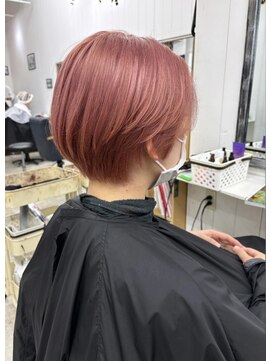 ベニス(VENICE) coral pink×short