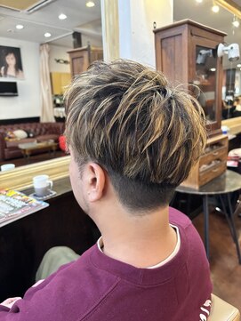 シャンプーボーイアネックス(SHAMPOO BOY Annex) メンズショート/ハイライト