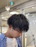 朝霧限定　頭皮スッキリヘッドスパ　カット+ヘッドスパ+炭酸泉　￥8100→￥5700