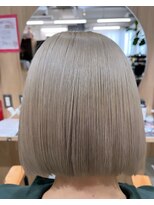 ロッソ 仙台店(Rosso)&nbsp;ホワイトベージュ×王道ボブ【仙台】