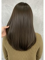 アントワープトーキョー(antwerp TOKYO)&nbsp;30代40代50代髪質改善酸性ストレート縮毛矯正オリーブベージュ