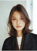 外ハネミディアム