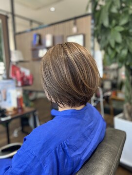 シマシマ(SHIMA SHIMA) グラデーションボブ