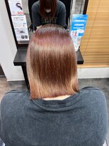 エクファ ヘア リゾート 大津 瀬田店(ex-fa hair resort)&nbsp;イメチェン/ホワイトブロンド/外ハネボブ/美髪/大津/瀬田