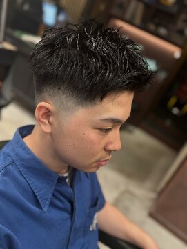スリーセント 栄(3/cent) フェードショート